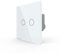 LIVOLO Interruptor de luz y enchufes con sensor táctil, empotrable, USB, RJ45, Bluetooth, altavoz de cristal, combinación múltiple (interruptor de conmutación doble / interruptor cruzado, 1
