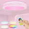 LZQ LED Deckenleuchte Dimmbar mit Fernbedienung, 48W RGB Farbwechsel Deckenlampe, Ø40cm Deckenbeleuchtung 220V Rund LED Lampe für Wohnzimmer, Schlafzimmer, Küche, Kinderzimmer