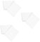 STOBOK 3 Sätze Grußkarte Postkarten Karten Vision Board Poster Boards Präsentationsboard Fotoboard Montageboards Kleines Posterboard Trifold Poster Board Karton 50 Stück * 3