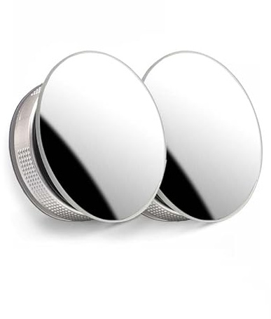2 Stück Motorrad Weitwinkel Rückspiegel für Yamaha XJ6 XJ6F XJ6N Diversion 2009-2015, 360 ° Ultra Weitwinkel Rückspiegel Motorrad Blind Spot Spiegel Retrovisores Moto Weitfeld Reflektor