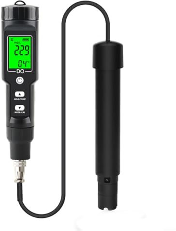 EXTRWORY Kit de prueba de agua de piscina para medición de oxígeno disuelto en piscinas mar y océanos