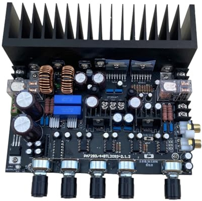 Uxsjakjsd BTL-Ausgang Digitalverstärker Subwoofer 2.1 Kanal HiFi Leistungsverstärker Platine TDA7294/3 TDA7293/4