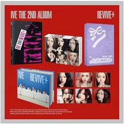 IVE REVIVE+ 2. Album mit versiegeltem Tracking (komplettes Set: 2 Standard + Loved + Spoilers + 6Digi)