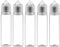 Chubby Gorilla V3 5X 60ml - Unicorn PET Bottle for E-Liquid with Dropper Tips (Clear Bottle with Transparent Cap, 60ml)