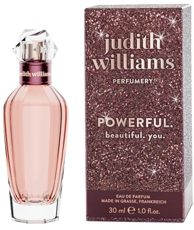 Judith Williams Cosmetics Parfums Powerful Eau de Parfum, für Damen, verführerisch-hypnotischer Duft, 30 ml