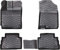 Design 3D Gummimatten Set für Toyota AURIS 2007-2012 | Extra hoher 5cm Rand