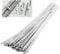 MaxAwe 100PCS 4.6X 500mm Stainless Steel Cable Ties, Premium Metal Cable Zip Ties Self-Locking, Stainless Steel Tie Wraps for Garage Workshop Office Home