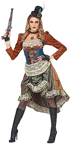 W WIDMANN MILANO Party Fashion - Kostüm Steampunk, Kleid, Faschingskostüme, Karneval, Halloween