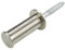 Ourdeco Schalhalter, Raffhalter 4 cm für Gardinenstangen ø 12 mm | 1 Stück | edelstahl