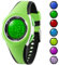 GUUMUXIN Orologi Bambini Digitale Ragazzi Ragazze,7 Colori Impermeabilità Orologis da Polso lampeggiante per Bambini Sport Outdoor Multifunzionali Orologi da Polso