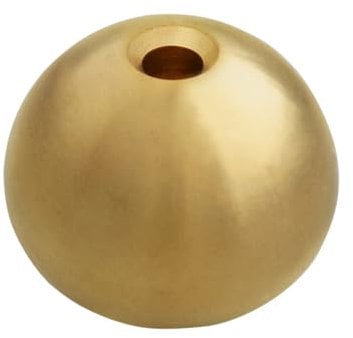 Asayu Japan Mini Porte Encens en Laiton pour Bâtons d'Encens, Petit Support d'Encens Pratique en Forme de Goutte pour Récupérateur de Cendres ou Encensoir