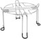Support de Filtre à Eau, Support de Filtre à Eau en Acier Inoxydable pour Support Berkey Big Wire, Support de Filtre à Eau Amovible avec Pieds Antidérapants pour Filtre à Eau à