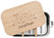 wunderwunsch - Personalisierte Brotdose für Kinder - Robuste und Individuelle Edelstahl Brotdose mit Namen - Personalisierte Geschenke für Kinder (Waldtiere Waldfreunde, klein Edelstahl)