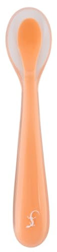 Little Lurch Löffel biegbar Kinderlerngeschirr aus Silikon soft apricot