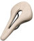 Fahrrad Sattel Fahrradsattel, atmungsaktiv, hohles Design, PU-Leder, weicher, bequemer Sitz, MTB, Berg, Rennrad, einteiliges Kissen, Fahrradteile Fahrradsattel Herren(Beige)