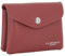 Porte-Monnaie et Cartes en Similicuir Souple - Portefeuille Pochette à Magnétique - Taille Petite - Pratique Léger - Rouge