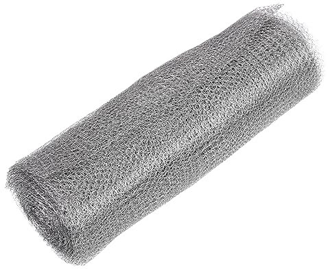 SOLUSTRE Edelstahl Feinmaschiges Biegbares Drahtgeflecht Strapazierfähiges Langlebiges Anti-mäuse Netz Flexibel Für Schutz Von Pflanzen Lüftungsschlitzen Rohröffnungen Und Mauerritzen