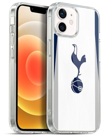 Head Case Designs Officially Licensed Tottenham Hotspur F.C. Home 2025/26 Badge Kit Gel Case [Military Grade Protection] Compatible with Apple iPhone 12 / iPhone 12 Pro and Compatible with MagSafe