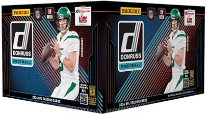 2024 Panini Donruss Fußball-Sammelkartenbox (vier rote Parallelen pro Box), 24 Stück