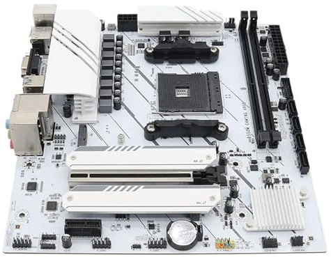 motherboard Fit For JGINYUE AMD B550 M-ATX Motherboard AM4 Supports Ryzen R5 4000/5000 Series Processors DDR4 RAM Desktop PC PCI-E 4.0 B550M GAMING