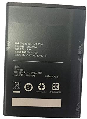 WXKJSHOP TBL-55A2550 TBL55A2000 Replacement battery Compatible with TL-TR961 M7350 (3.8V,2550mAh)
