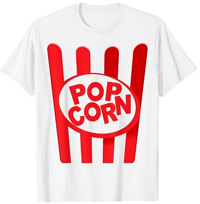 Fasching & Karneval - Popcorn Kostüm T-Shirt
