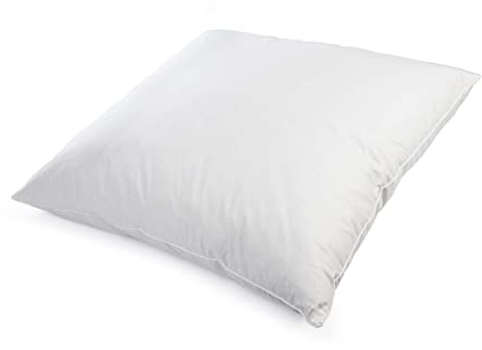 H&F Heimtextilien Premium Qualität | Kopfkissen 80x80 cm | Füllung: 1500 Gramm Federn, Gänsefedern | 100% Natur Kissen | Bezug: 100% Baumwolle | Federkissen 80 x 80 cm | Oeko-TEX Zertifiziert