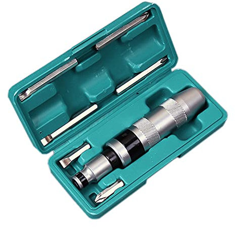 7PCS/Set Multi-Purpose Heavy Duty Shock Screw Driver Chisel Bits Tools Impact Screwdriver Set with Case