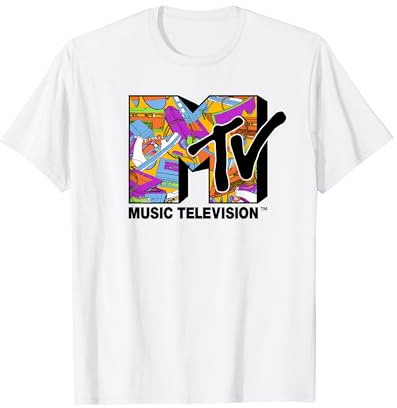 MTV Retro 90's Collectibles Logo T-Shirt