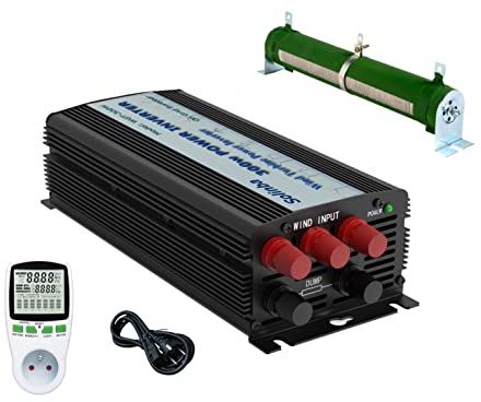 Grid Tie Reinen Sinus Netzwechselrichter 300W für Windkraftanlagen Netzkopplung Spannungswandler DC12-30v bis 220VAC 50Hz (WGT3-12V)
