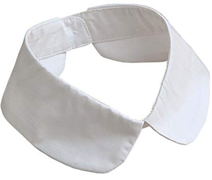 haiaxx Chemise à col Classique Faux col Cravate Vintage col Amovible Faux col Revers Chemisier Haut Femmes/Hommes vêtements Accessoires Faux col Blanc