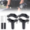 Windance 2 Pièces Supports de Fixation de Lampe de Fourche Avant,Tube de Support Rond Moto,Collier de Fixation de Tube D'Extension Pour Moto