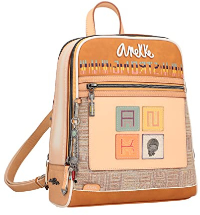 Anekke Damen Doppelfach Rucksack für unterwegs, bunt