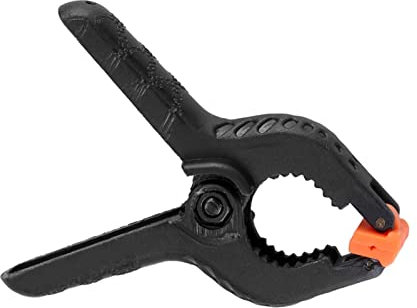 Hyuduo Pinces à Ressort en Plastique Noir 10 Pièces pour Le Travail du Bois, Pince de Serrage Multifonctionnelle de Type A avec Mâchoires Articulées