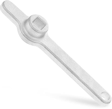 DOITOOL Stainless Steel Radiator Bleed Key Handle for Efficient Air Release Universal Radiator Heating Tool Metal Air Vent Key, Silver