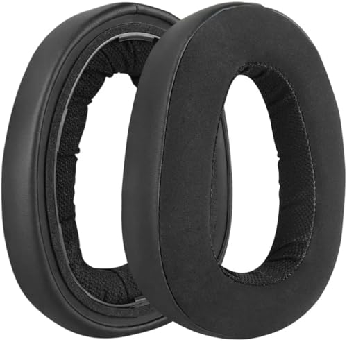 INF Ohrpolster für Sennheiser GSP 600/500 Ersatzpolster Ear Pads schwarz 1 Paar