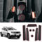 Coleya Non-Slip Mats Compatible with Dacia Duster 2022 2023 2024, Rubber Mats for Center Console, Cup Holder, Door Seam, Dacia Duster Accessories Car Mat (Red)