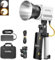Godox ML60IIBi Kit1 LED Video Light with AK-B01 Battery Base, 70W 2800K-6500K Dimmable LED Studio Light with 11 Pre-set FX Lighting Effects, Video Photography Light with Reflector, Support APP Control