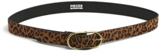 PIECES Damen Pconja Leather Jeans Belt Fc