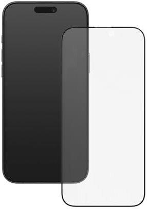 RhinoShield 9H Panzerglas Displayschutz, kompatibel mit [iPhone 16 Pro Max] | Hohe Transparenz, kratzfest und blaulichtresistent, 3D-Abdeckung, Installationswerkzeug inklusive
