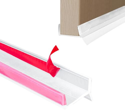 Küchenleiste Abdichtungsprofil für Küchensockel für 15mm 16mm 17mm 18mm Sockelleiste Küche Dichtprofil, 3.0M Transparent Hohe Elastizitä Silikonkautschuk Einbau-Küche Sockel-Abdichtungsprofil