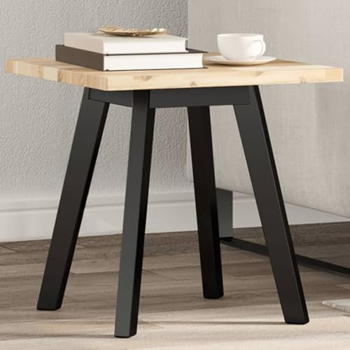 Brokky 4008706 Table T O P Square 40x40x2 cm Solid Wood Acacia Wooden Large Kitchen Dining TableT O P WorkT O P DeskT O P CounterT O P Workstation