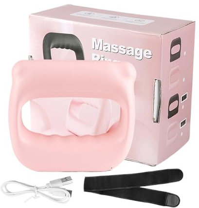 Massaggiatore a mano – Massaggiatore silenzioso per mani, collo e spalle, compressione e massaggio per dolore al tunnel carpale, rilassante per alleviare la tensione muscolare, dispositivo fitness