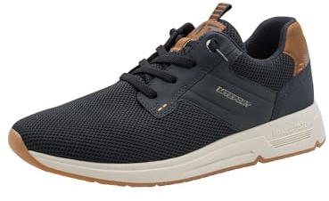 MARCO TOZZI Herren Sneaker Wechselfußbett leicht Flexible Laufsohle elastische Schnürung Modern