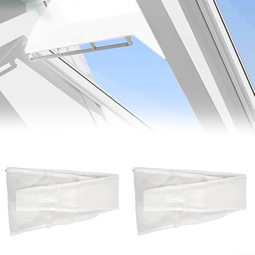 2 Pcs Fensterabdichtung Klimagerät, Fensterabdichtung Für Mobile Klimageräte Dachfenster, Klimaanlage Abdichtung, Hot Air Stop Zum Anbringen An Schwingfenster, Fenster Klimaanlage Abdichtung(190x40cm)