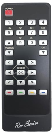 RM Series Replacement Remote Control Compatible For Pure Evoke D4 Mio With Bluetooth D440MBT DAB FM Radio