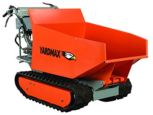 YARDMAX YD8105 Track Barrow with Hydraulic Assist, 1100 lb. Capacity, Briggs CR950, 6.5 hp, 208cc