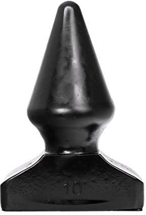 All Black Anal Dildos-AB81 Black Einheitsgröße