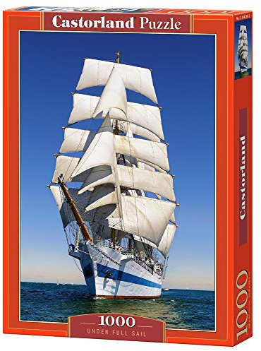 Castorland C-104239-2 Under Full Sail, 1000 Teile Puzzle, bunt