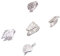 PandaHall 30 stücke 5 Arten Messing Prise Kautionen Ice Pick Prise Clip Verschluss Kaution Halskette Verschlüsse für DIY Handwerk Halskette Armband Schmuck Machen